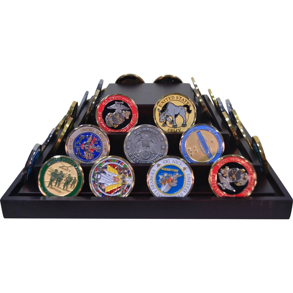 Top 10 π₯ DomEx Hardwoods Coin Display/Spinner "Lazy Susan" Cherry π 4 Top 10 π₯ DomEx Hardwoods Coin Display/Spinner "Lazy Susan" Cherry π - Image 2