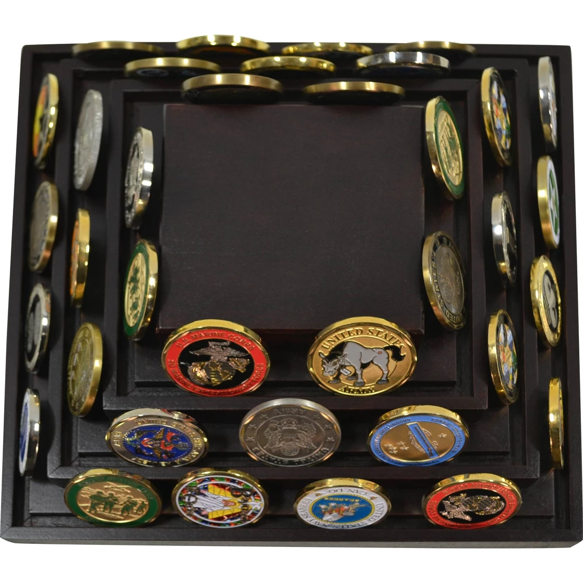 Top 10 π₯ DomEx Hardwoods Coin Display/Spinner "Lazy Susan" Cherry π 5 Top 10 π₯ DomEx Hardwoods Coin Display/Spinner "Lazy Susan" Cherry π - Image 3