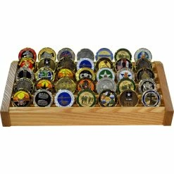 Promo 😀 DomEx Hardwoods 5 Tier Oak Coin Rack ✔️ -Cheap military Store unnamed file 1009