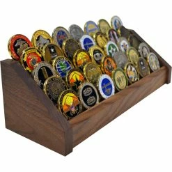 Budget 👍 DomEx Hardwoods 5 Tier Walnut Coin Rack 🤩
