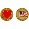 Discount 😍 Challenge Coin I Love My Soldier Coin ✨ -Cheap military Store unnamed file 1021