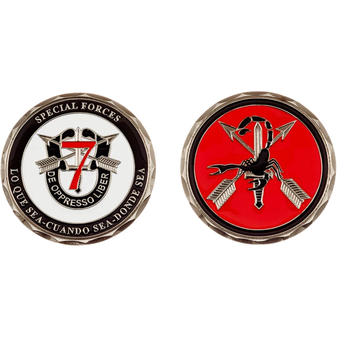 Deals ✔️ Challenge Coin Eglin AFB 7th Special Forces Scorpion Coin ⭐ 3 Deals ✔️ Challenge Coin Eglin AFB 7th Special Forces Scorpion Coin ⭐