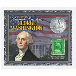 Promo 😀 American Coin Treasures A Salute To America's Presidents, George Washington 🌟