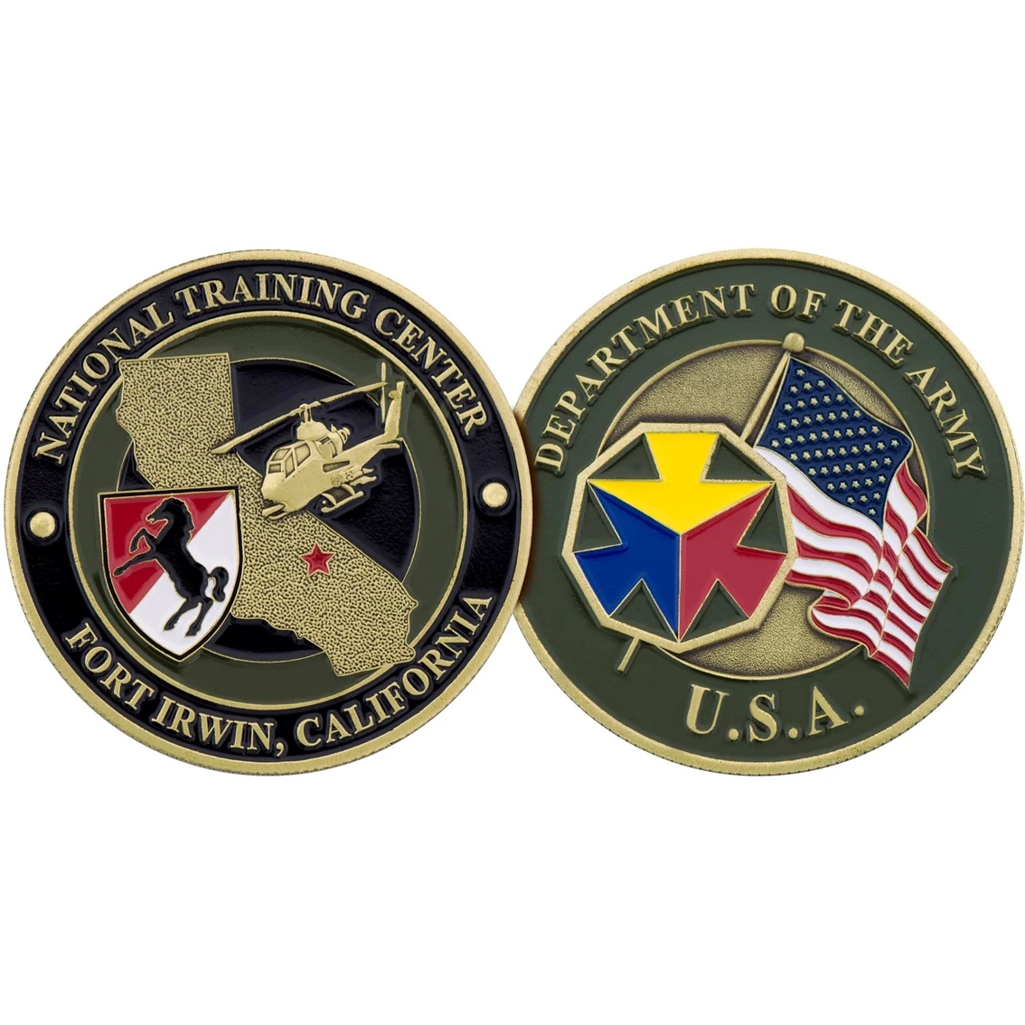 Deals ✨ Challenge Coin Fort Irwin National Training Center Coin ❤️ 3 Deals ✨ Challenge Coin Fort Irwin National Training Center Coin ❤️
