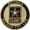 Budget 🌟 Challenge Coin Lapel Army Button Soldier For Life Retired 🌟 -Cheap military Store unnamed file 1056