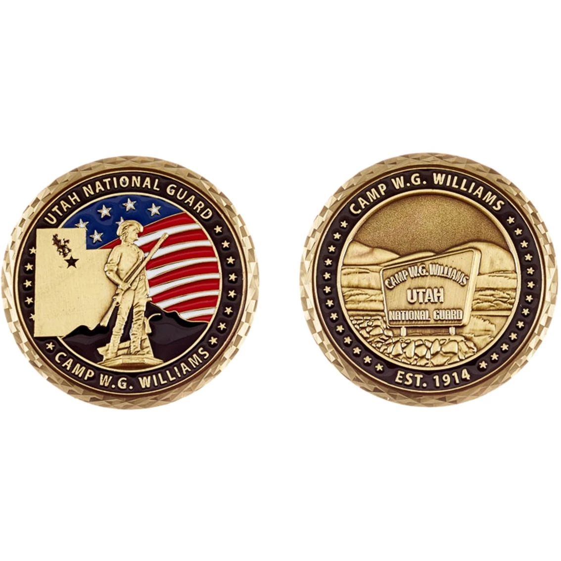 Top 10 π Challenge Coin Camp Williams National Guard Coin π₯ 3 Top 10 π Challenge Coin Camp Williams National Guard Coin π₯