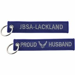 Deals ✨ Challenge Coin USAF Proud Husband JBSA Lackland Keychain 🌟
