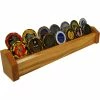 Promo 👏 DomEx Hardwoods 2 Tier Oak Coin Rack 😀