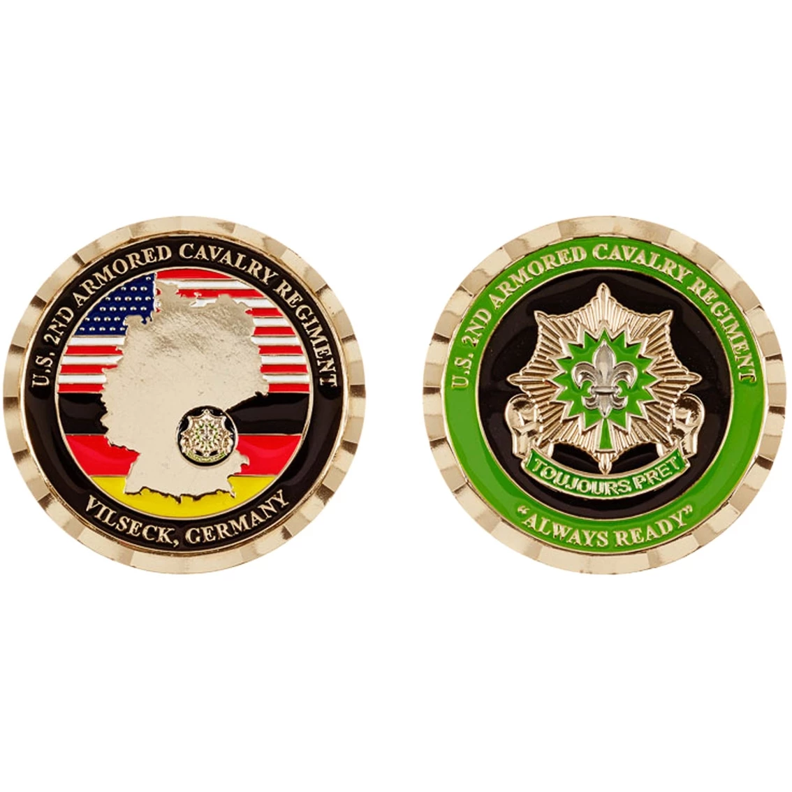 Deals π Challenge Coin Vilseck 2nd Cavalry Germany Coin π₯ 3 Deals π Challenge Coin Vilseck 2nd Cavalry Germany Coin π₯