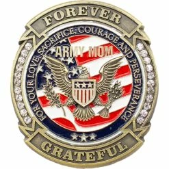 Best deal โค๏ธ Shields Of Strength Forever Grateful Coin For Her Psalm 51:10 ๐