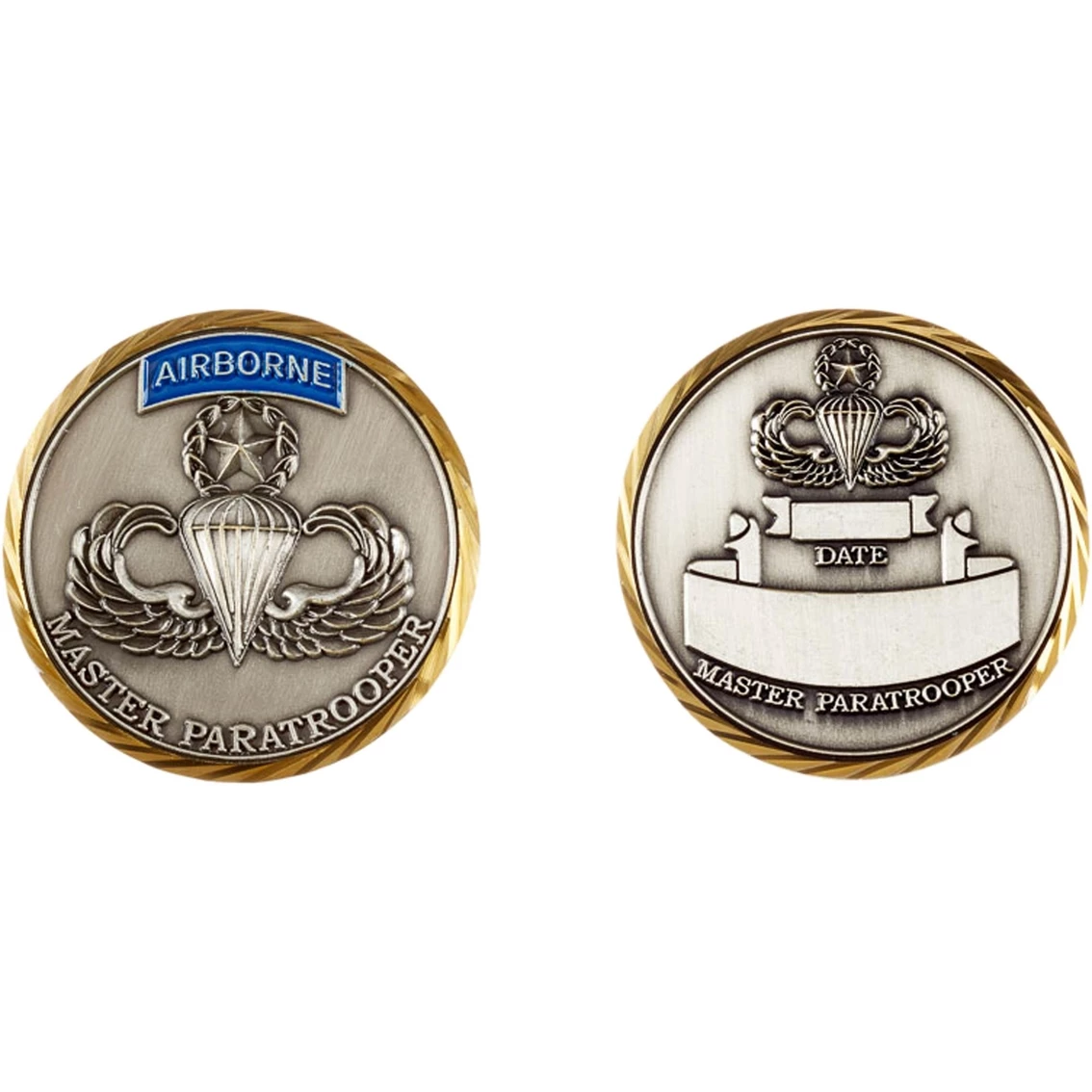 Wholesale ๐ Challenge Coin Master Airborne Coin ๐ 3 Wholesale ๐ Challenge Coin Master Airborne Coin ๐