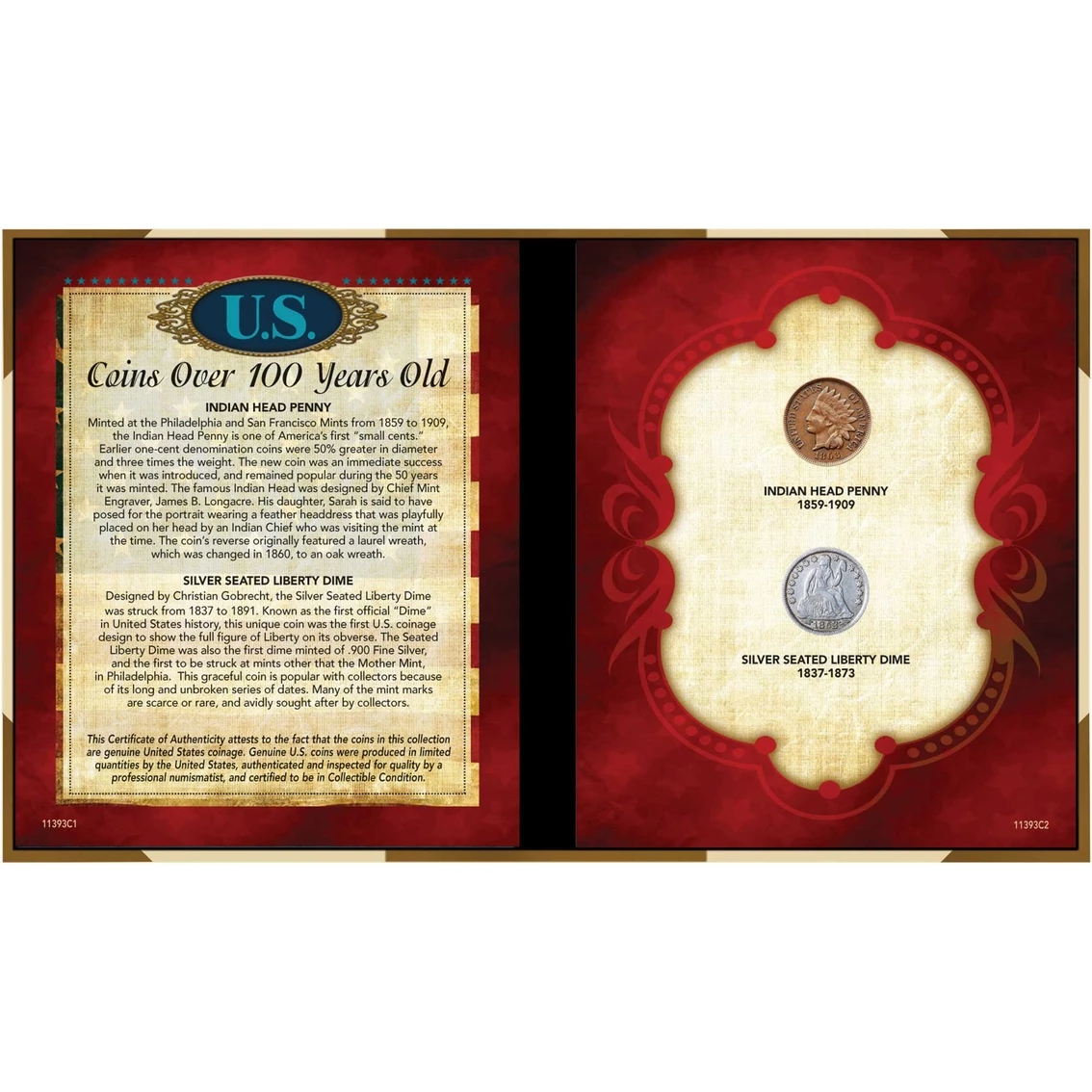 Brand new ๐ฏ American Coin Treasures Coins Over 100 Years Old ๐ 3 Brand new ๐ฏ American Coin Treasures Coins Over 100 Years Old ๐