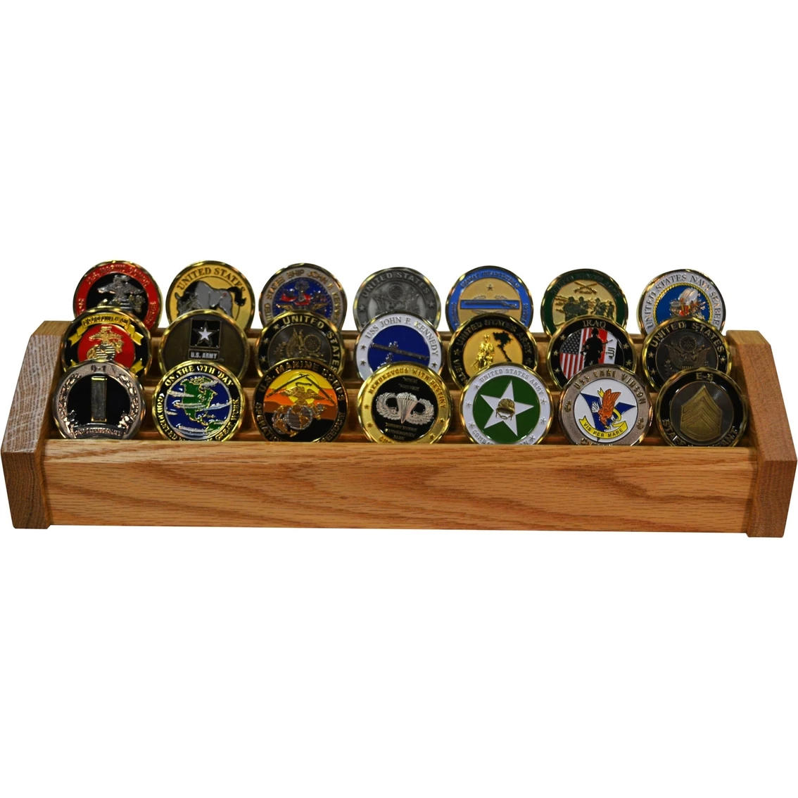 Best deal 🎉 DomEx Hardwoods 3 Tier Oak Coin Rack ✔️ 4 Best deal 🎉 DomEx Hardwoods 3 Tier Oak Coin Rack ✔️ - Image 2