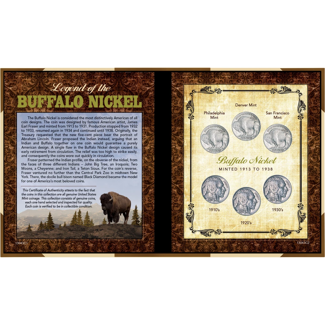 Budget π American Coin Treasures Legend Of The Buffalo Nickel π 3 Budget π American Coin Treasures Legend Of The Buffalo Nickel π