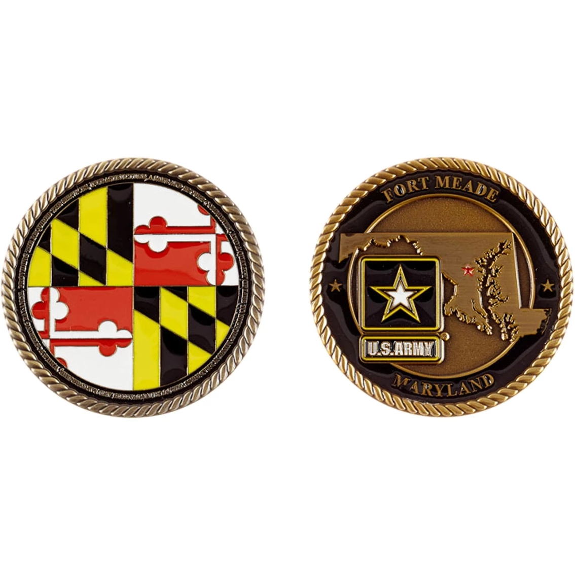Cheapest π Challenge Coin Fort Meade Army Coin π 3 Cheapest π Challenge Coin Fort Meade Army Coin π