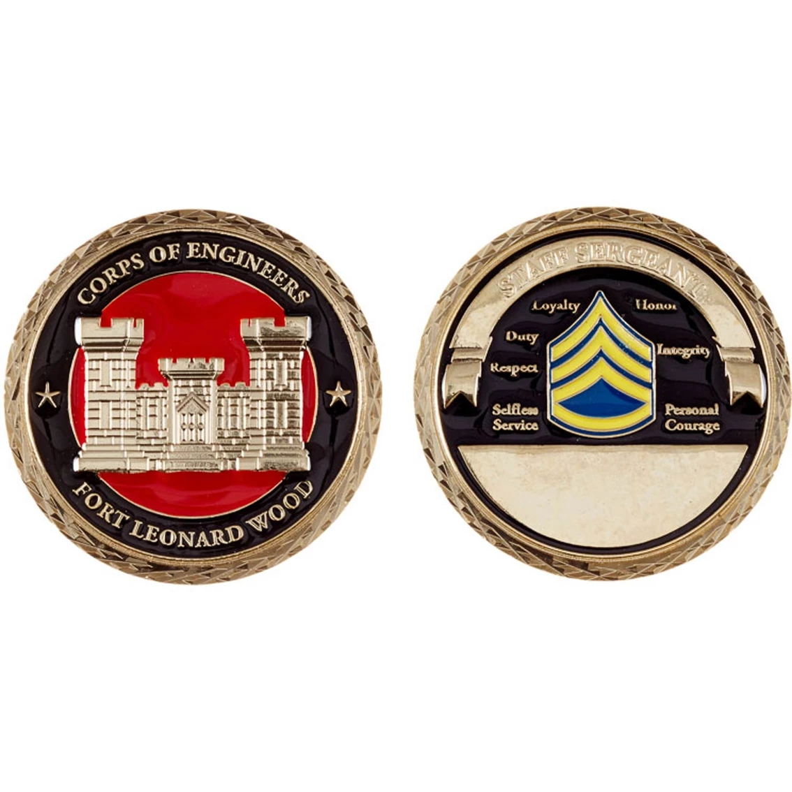 Hot Sale 𧨠Challenge Coin Fort Leonard Wood Engineer Staff Sergeant Coin βοΈ 3 Hot Sale 𧨠Challenge Coin Fort Leonard Wood Engineer Staff Sergeant Coin βοΈ