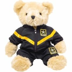 Cheapest ✔️ Bear Forces Of America 16 In. Plush Bear In The Army PT Uniform 😍