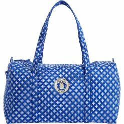 Best Pirce 🎉 Vera Bradley Air Force Logo Large Duffel, Royal/White Mini Concerto 🎁