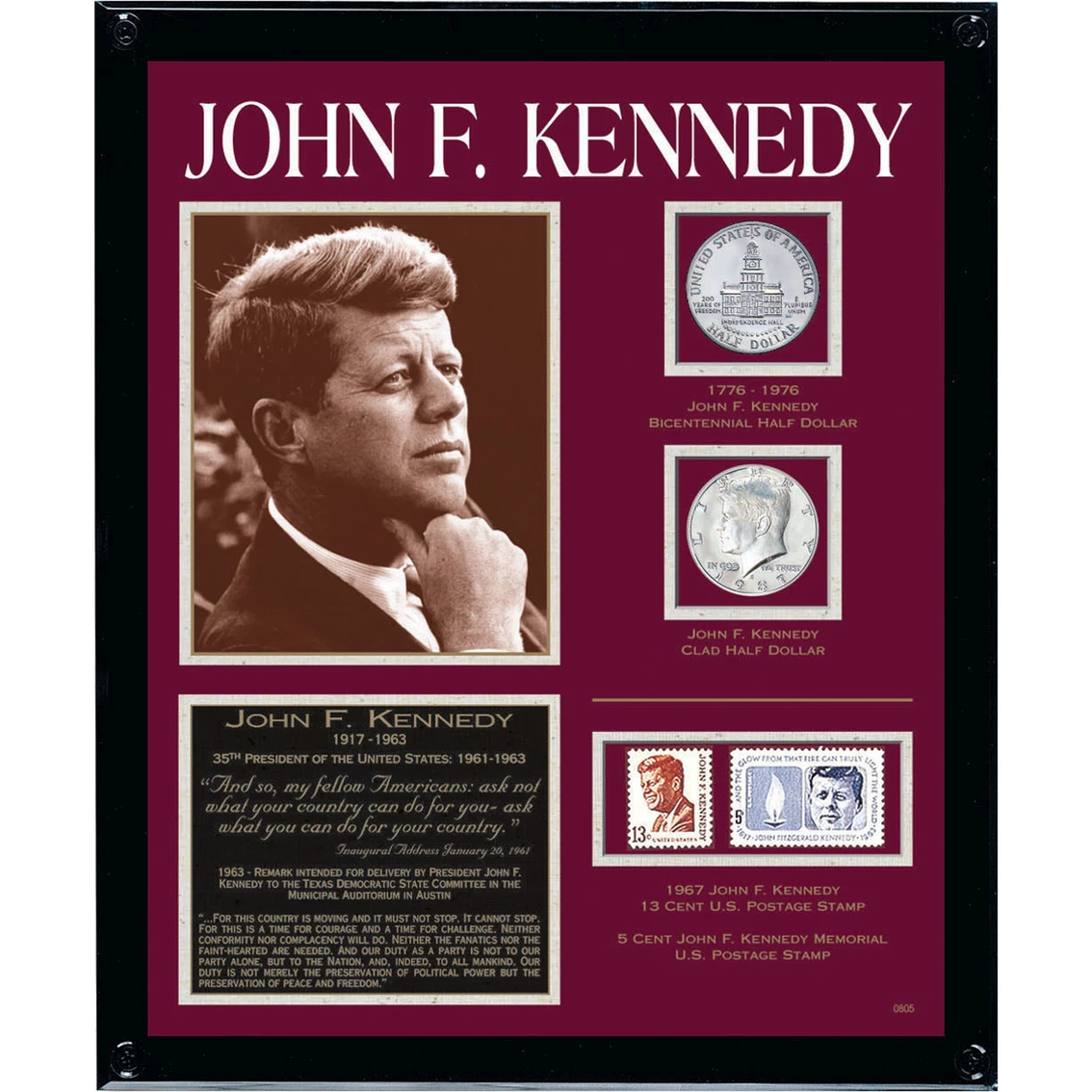 Buy β€οΈ American Coin Treasures Kennedy Framed Tribute Collection π 3 Buy β€οΈ American Coin Treasures Kennedy Framed Tribute Collection π