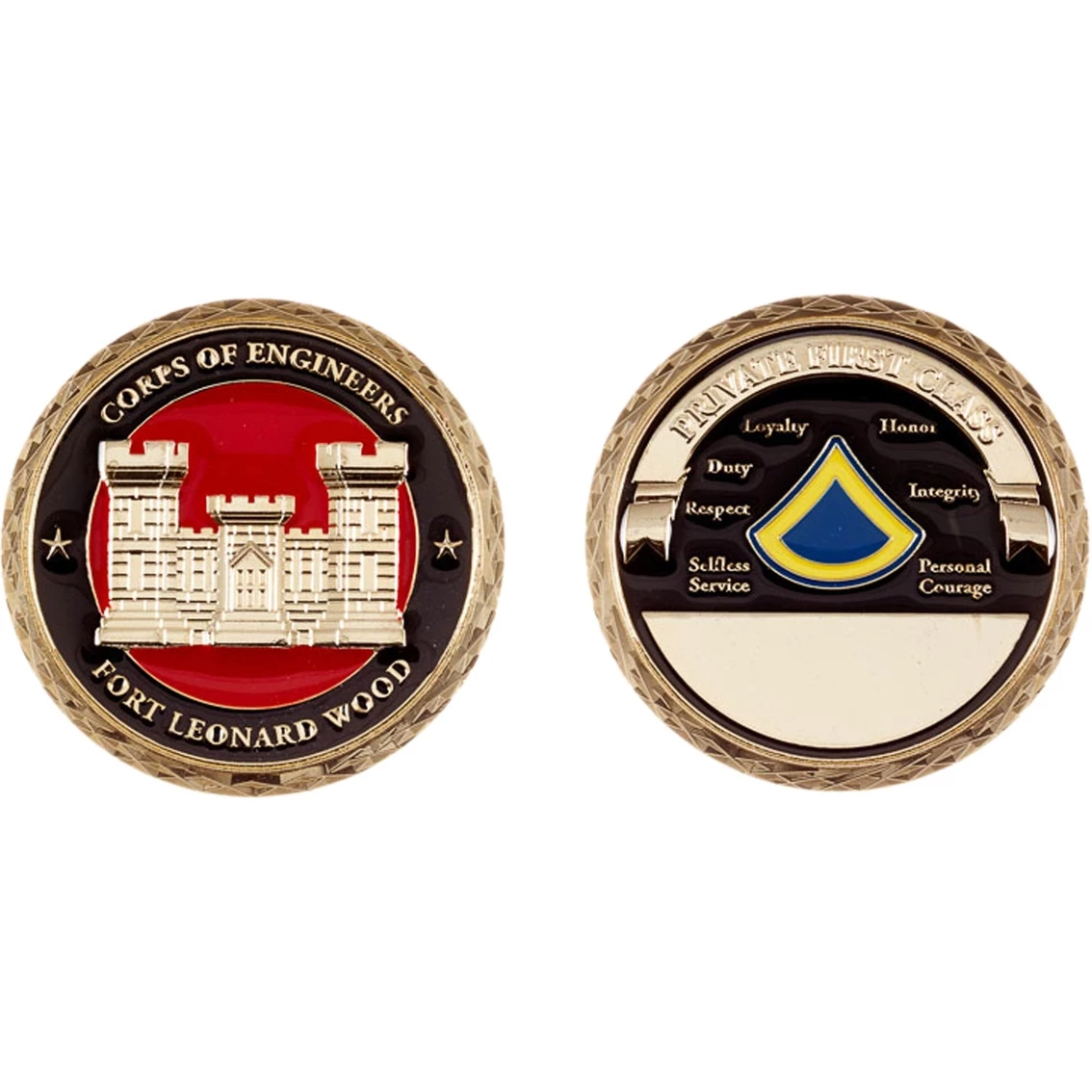 Buy ✨ Challenge Coin Fort Leonard Wood Engineer PFC Coin 🤩 3 Buy ✨ Challenge Coin Fort Leonard Wood Engineer PFC Coin 🤩