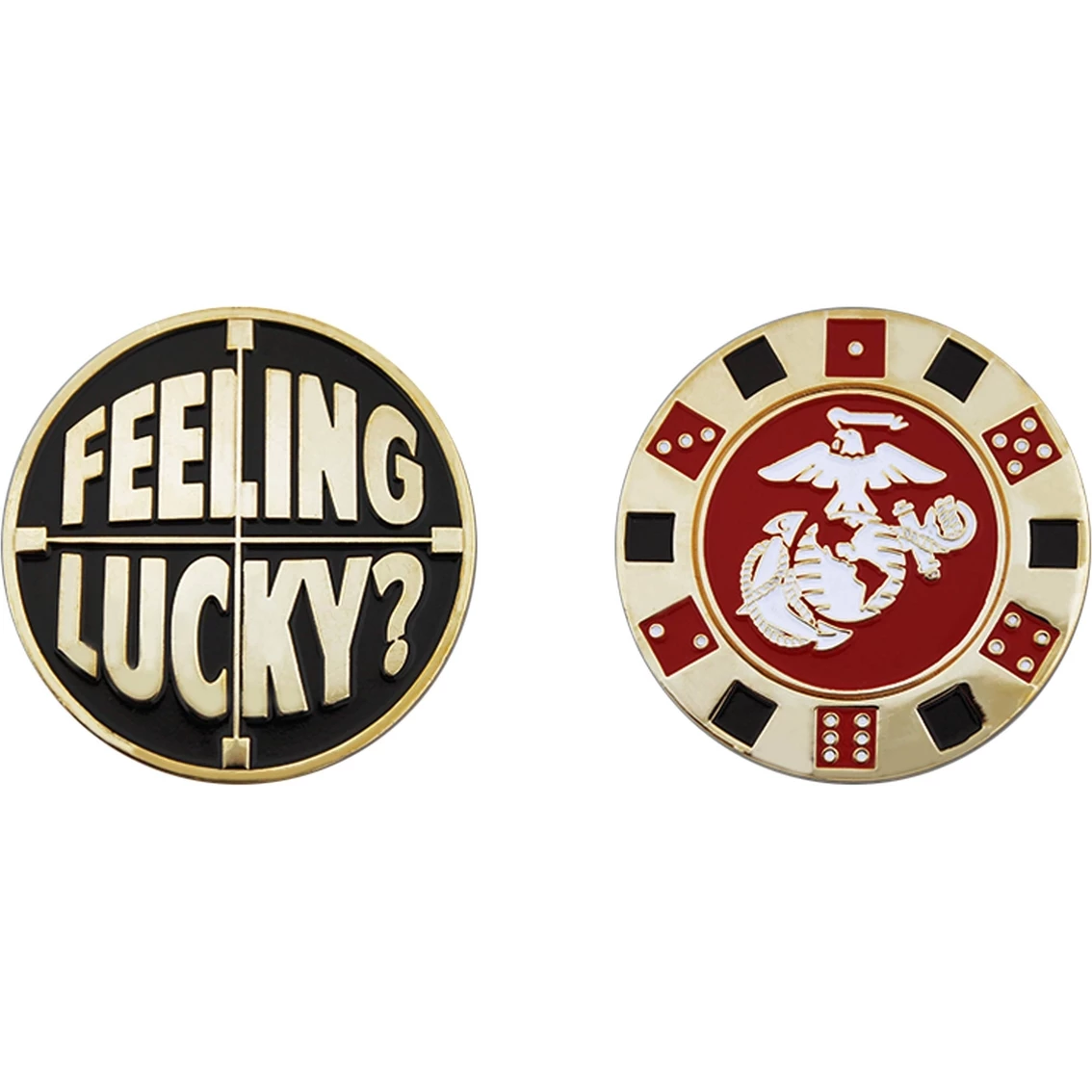 Best Pirce π Challenge Coin USMC Chip Holder Coin π 3 Best Pirce π Challenge Coin USMC Chip Holder Coin π