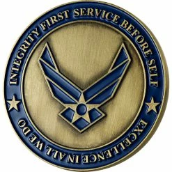 Budget ๐ฅฐ Shields Of Strength Proud Parent Of An Airman Coin, 1 Corinthians 13:7 ๐