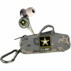 Buy ⌛ AudioSpice U.S. Army Scorch Earbuds With Camo BudBag 👍