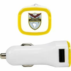 New 🎁 QuikVolt United States Southern Command 2 Port USB Car Charger ⌛