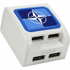 Promo 🛒 QuikVolt NATO 4 Port USB Wall Charger 💯