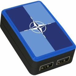 Wholesale ✔️ QuikVolt NATO Dual Port USB Wall Charger 🤩