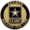 Wholesale 🛒 Ira Green, Inc Retired Army 2 In. Identification Badge, Soldier For Life 👏 -Cheap military Store unnamed file 178