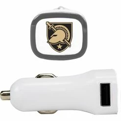 Budget 🎁 QuikVolt West Point Black Knights 2 Port USB Car Charger 😉