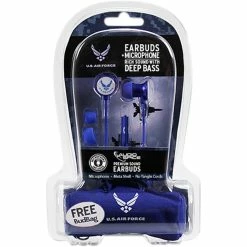 Wholesale 😍 AudioSpice U.S. Air Force Scorch Earbuds With Mic And BudBag 🛒 -Cheap military Store unnamed file 23