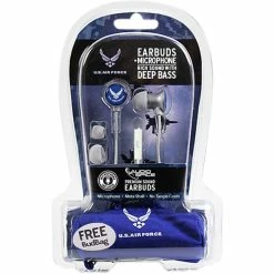 Wholesale 😍 AudioSpice U.S. Air Force Scorch Earbuds With Mic And BudBag 🛒 -Cheap military Store unnamed file 24
