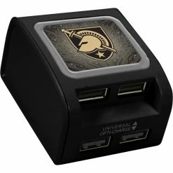 Discount 🎁 QuikVolt West Point Black Knights 4 Port USB Wall Charger ✔️