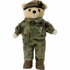 Wholesale 😉 Bear Forces Of America 11 In. Plush Bear In The Ranger MCAM Uniform 👏