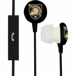 New ❤️ AudioSpice West Point Black Knights Ignition Earbuds With Mic ❤️