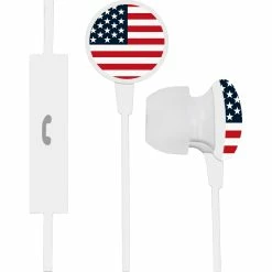 Budget ✨ AudioSpice US Flag Ignition Earbuds + Mic 👏