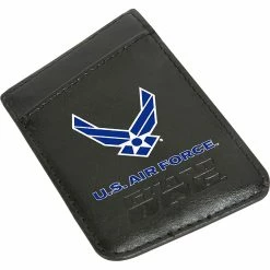 Outlet 🌟 Guard 🦮 Dog U.S. Air Force Card Keeper Leather Phone Wallet With RFID Protection ✔️