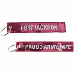 Coupon 🎉 Challenge Coin Proud Army Wife Ft. Jackson Keychain 👍