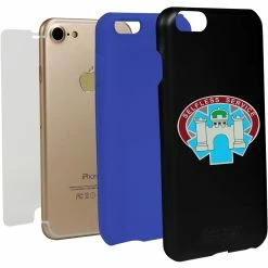 Promo ❤️ Guard 🐕 Dog Landstuhl RMC Logo Hybrid Case With Guard Glass For IPhone 7 🧨