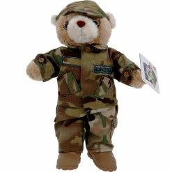 New 🛒 Ira Green, Inc Bear Forces Of America Space Force Camo 10 In. Mini Bear 🎉