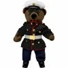 Promo 🛒 Bear Forces Of America Marine Corps Female 👗 Dress Blue Plush Bear 11 In. 💯 -Cheap military Store unnamed file 310