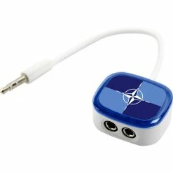 Hot Sale 🛒 AudioSpice NATO 2-Way Earbud Splitter 🎉