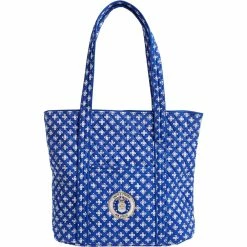 Coupon 😍 Vera Bradley Large Logo Tote, Royal Air Force 🧨