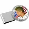 Budget 🌟 American Coin Treasures JFK Flag Money Clip ✨