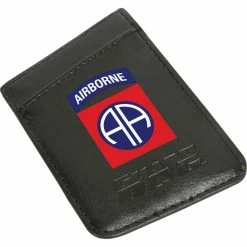Cheapest ❤️ Guard 🦮 Dog 82nd Airborne Division Card Keeper RFID Protected Leather Phone Wallet ❤️