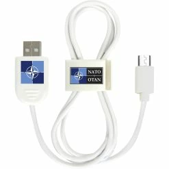 Promo ⌛ QuikVolt NATO Micro USB Cable With QuikClip 🛒