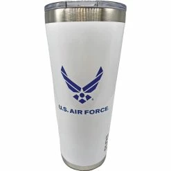 Cheapest ⭐ Uniformed Air Force Logo Tumbler 32 Oz. 💯