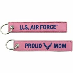 Cheap 👏 Challenge Coin Proud Air Force Mom Keychain ⌛